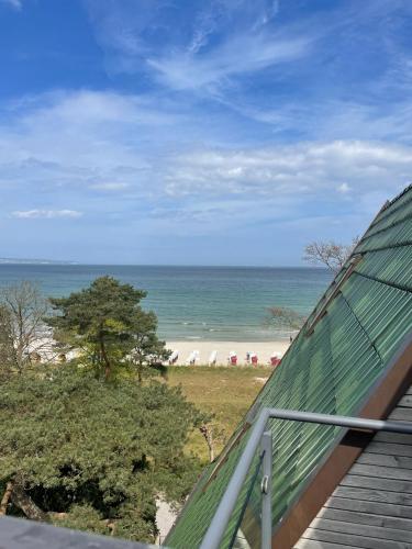 Maisonette suite with sea view and balcony