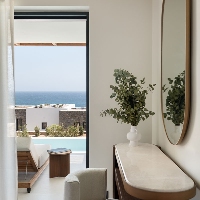 Junior Suite Private Pool Sea View