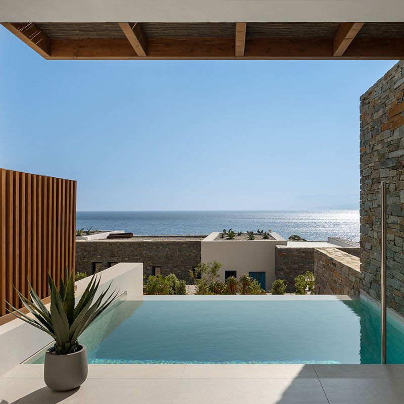 Junior Suite Private Pool Sea View