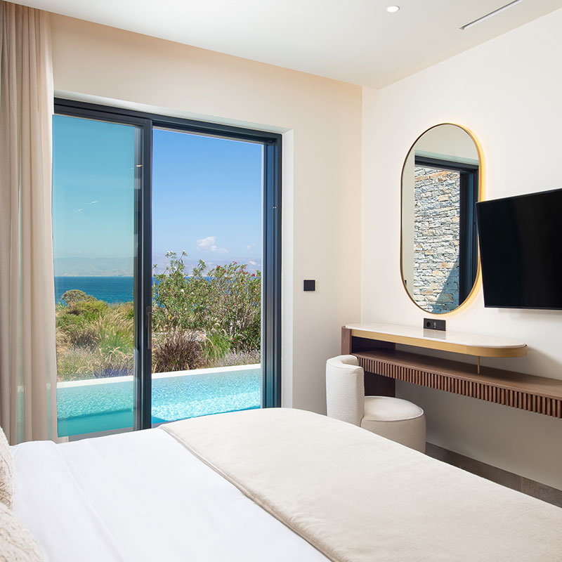 Vione Suite With Pool & Sea View