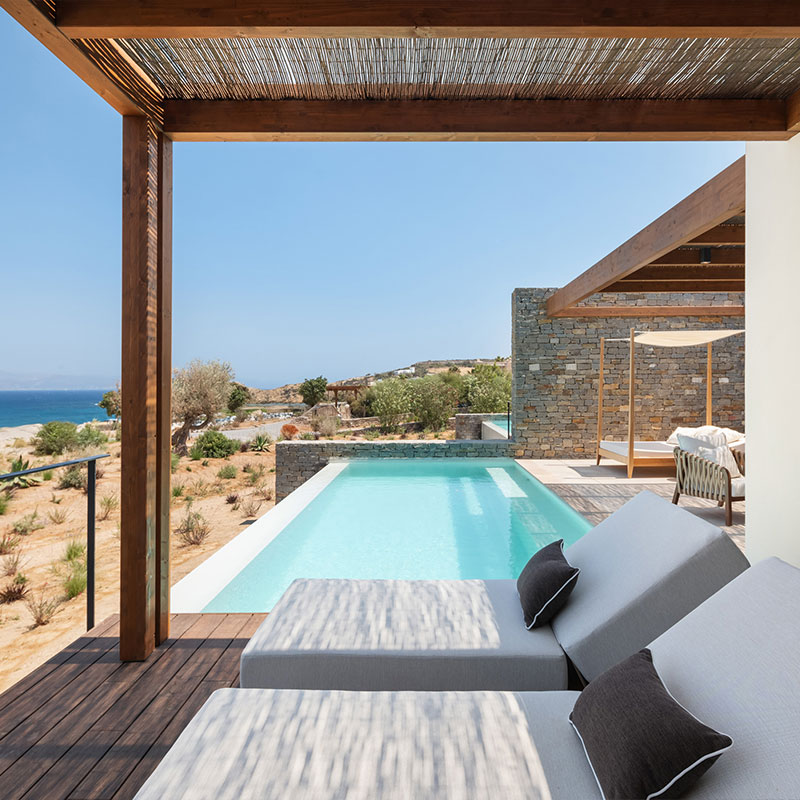 2 Bdr Suite With Pool & Sea View