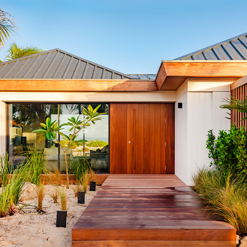 Beach House with Pool