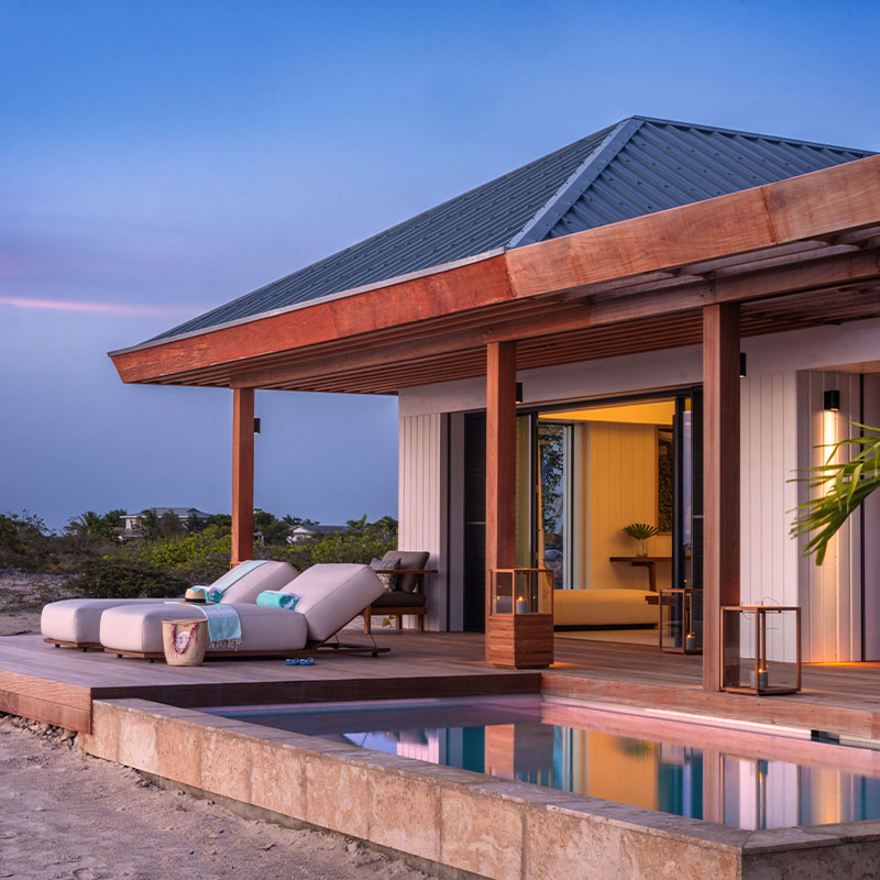 Beach House with Pool