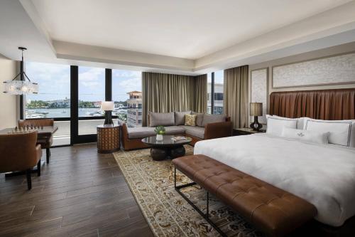Larger King Studio with Water View and Specialty Bathtub