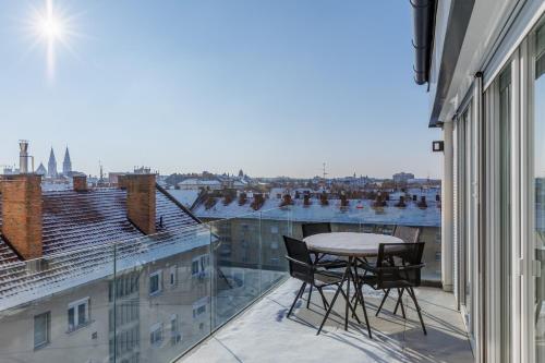Three-Bedroom Premium Apartment with Balcony