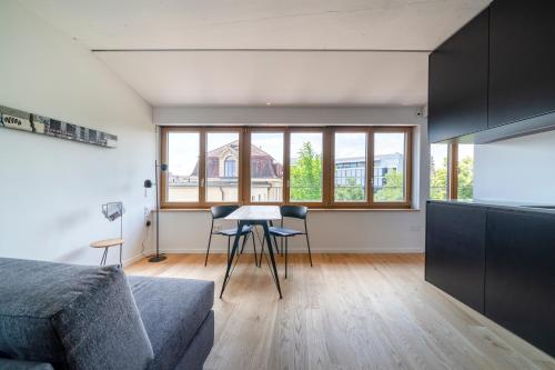 Deluxe One-Bedroom Apartment with Garden View