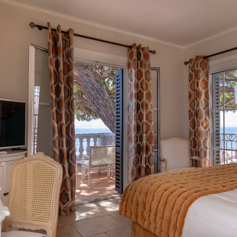 Chambre Supérieure - vue mer & terrasse