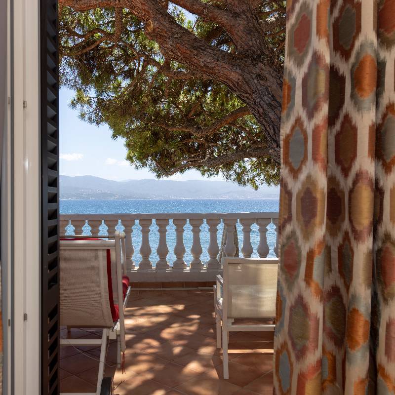 Chambre Supérieure - vue mer & terrasse