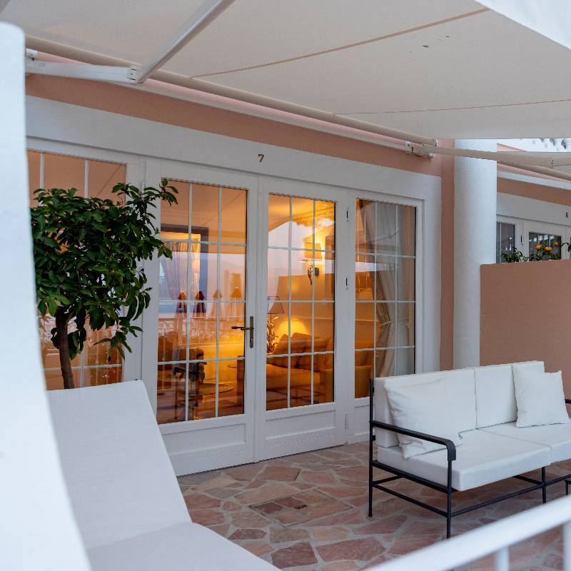 Chambre Signature- Salon séparé vue mer