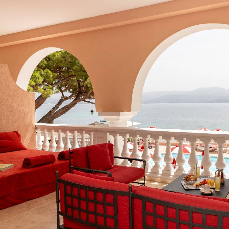 Chambre Signature- Salon séparé vue mer
