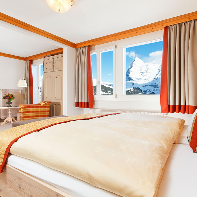 Double Room with Eiger View