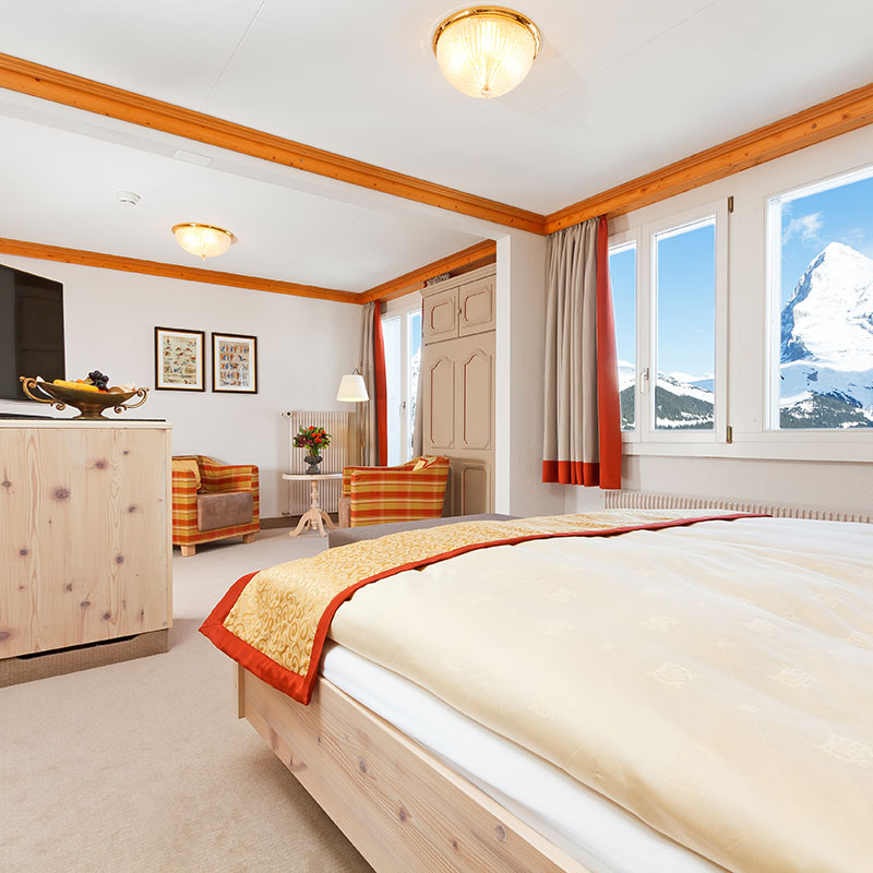 Double Room with Eiger View