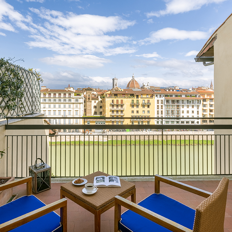 Executive Double Terrace with River View