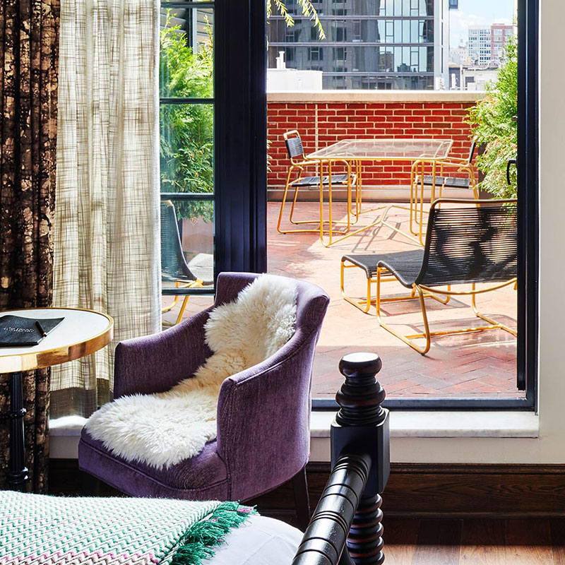 Studio Queen with Terrace