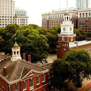1 King Premium Liberty Bell View