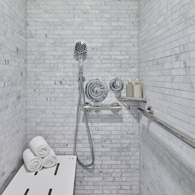 Ocean View King Room ADA Shower