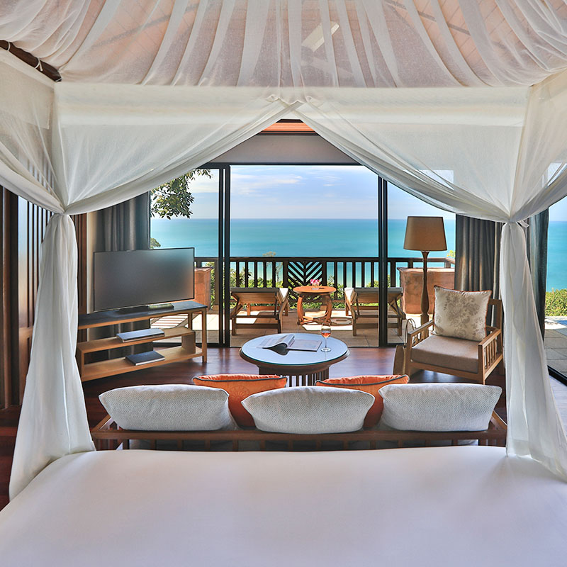 Hillside Ocean View Pool Villa1 Bedroom 