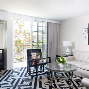 Signature King Suite, top floor balcony
