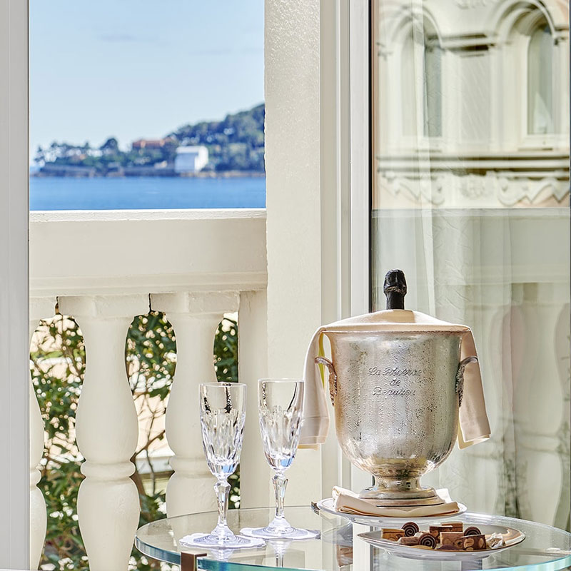 Classic garden and sea view room 1st fl.