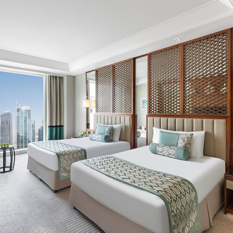 Luxury Burj View Room Twin Bed