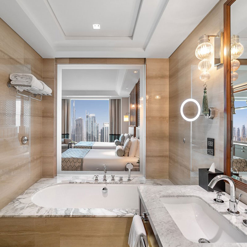 Luxury Burj View Room Twin Bed