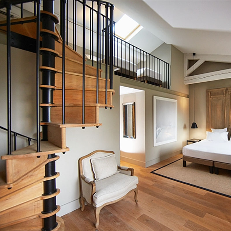 Prestige duplex room with park view