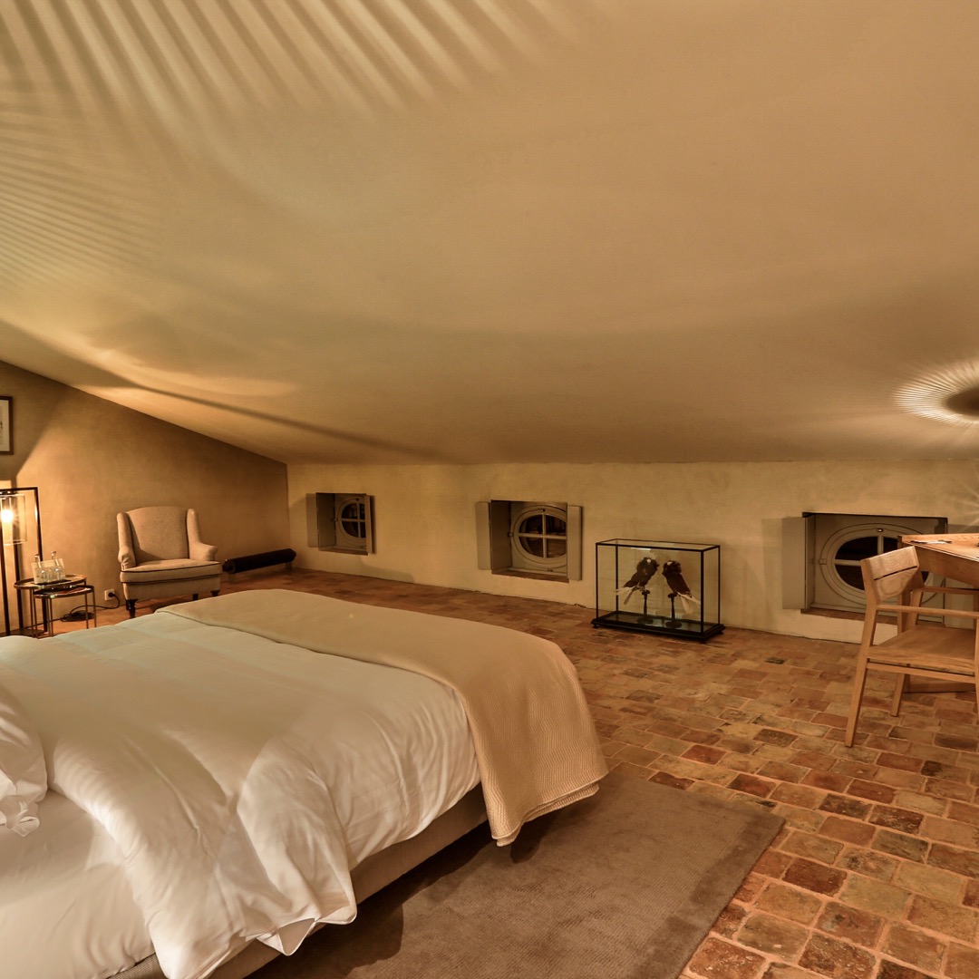 Hideout beneath the roof