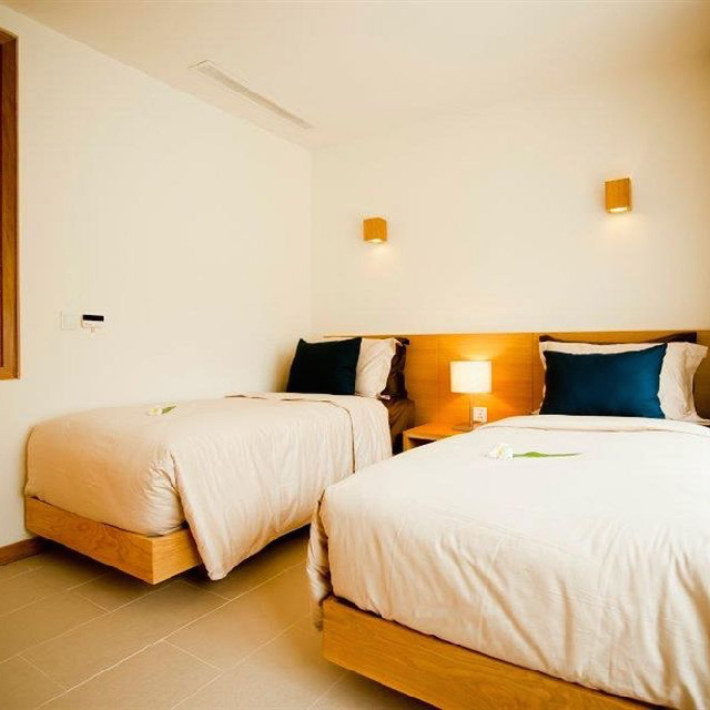 Garden View One-Bedroom Twin