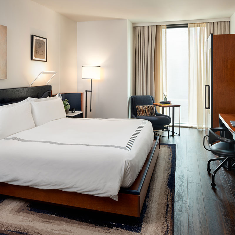  King Bed with City View