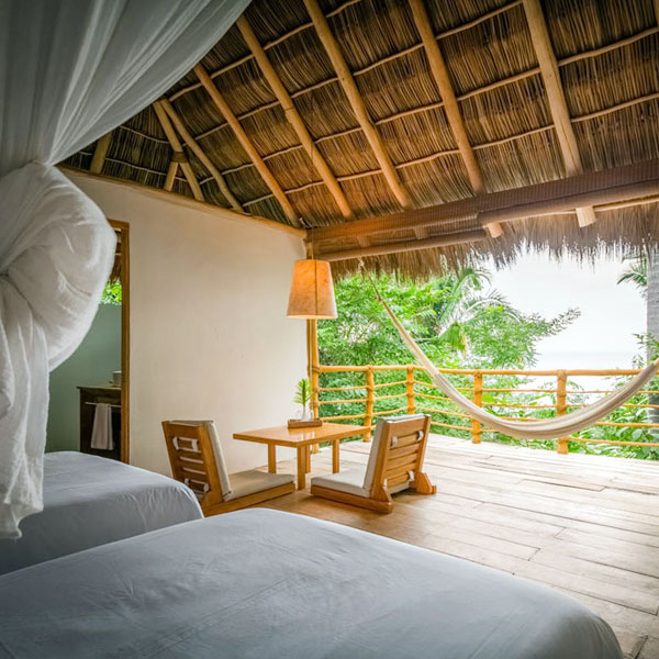 Eco Chic Suite A/C W/ Two double beds