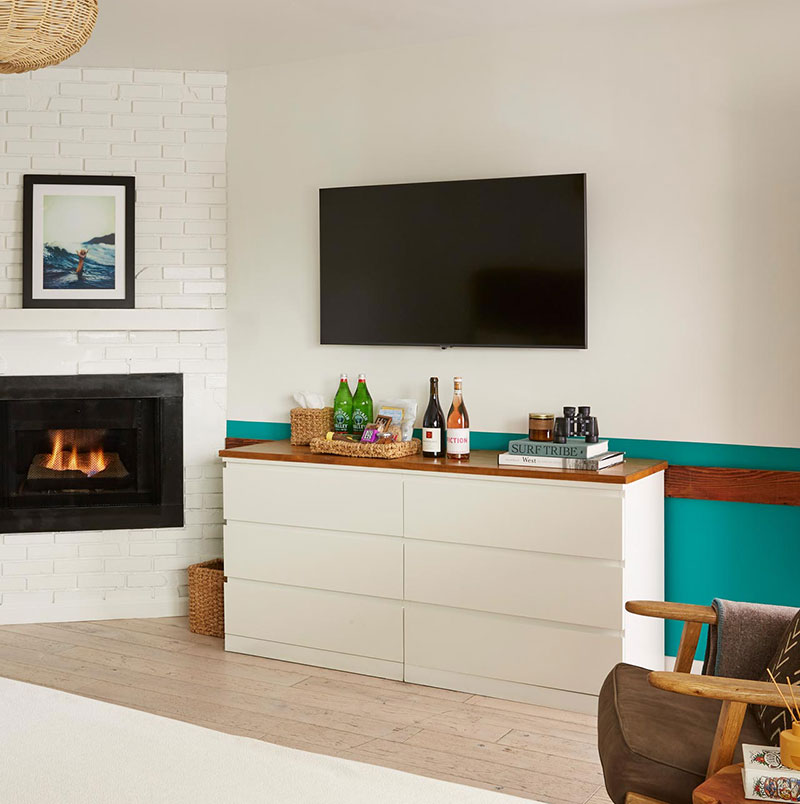 Double Queen Room with Fireplace