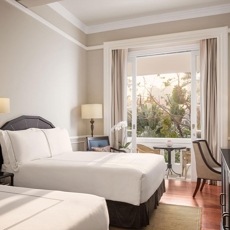 State Room - 2 Twin Beds - Pool View