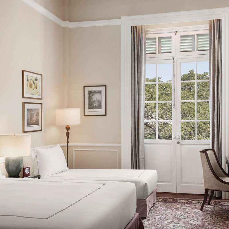 Landmark Room Twin Beds - Pool View