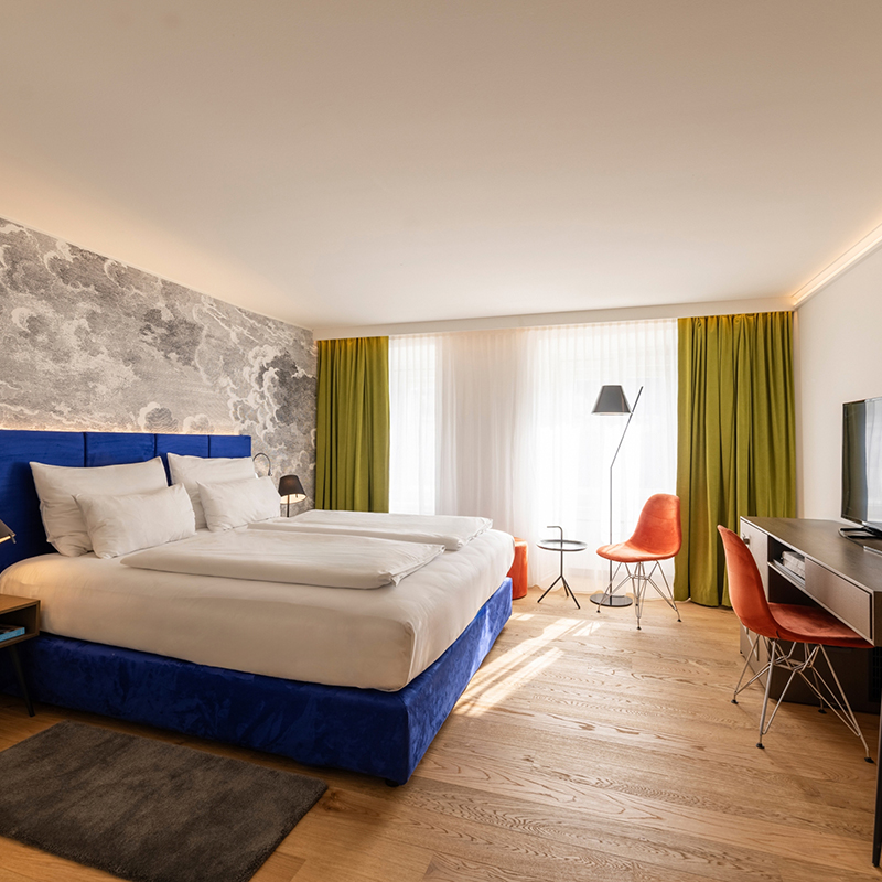 Small Double room with city view