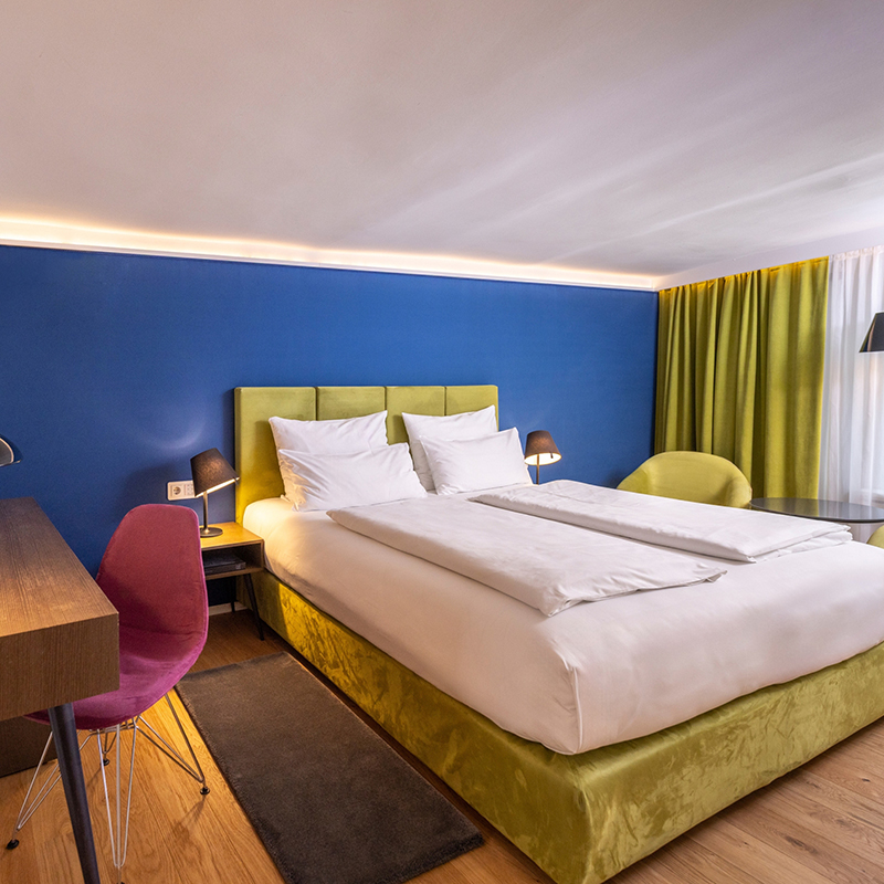Small Double room with city view