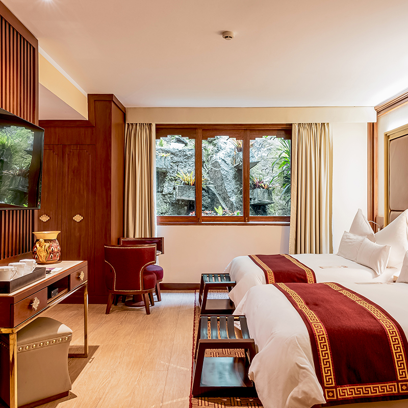 Sumaq Deluxe, 2 Full beds, Garden View