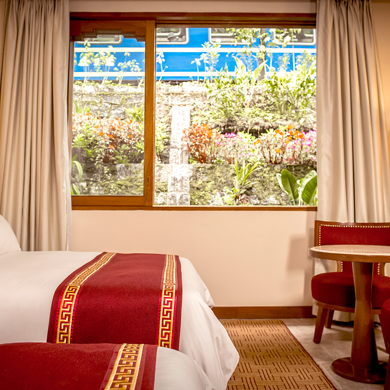 Sumaq Deluxe, 2 Full beds, Garden View