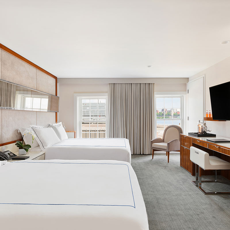 Deluxe Front Street Two Queen Beds