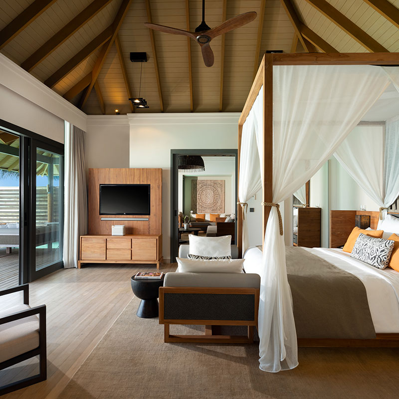 One Bedroom Over Water Pool Residence
