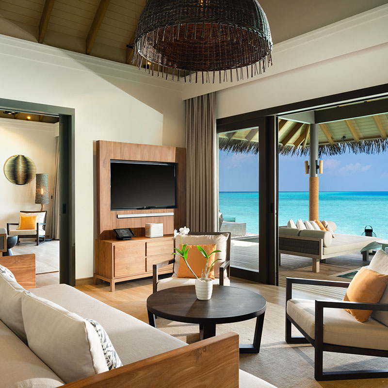 One Bedroom Over Water Pool Residence
