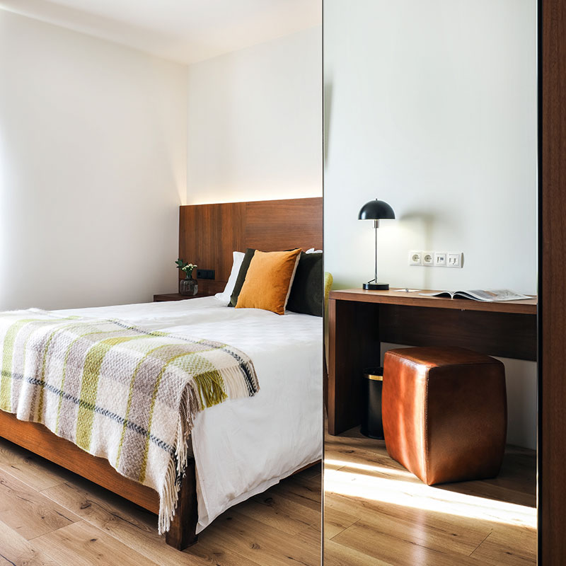 Double room with mountain view