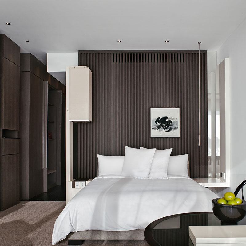 1 King Bed with City View