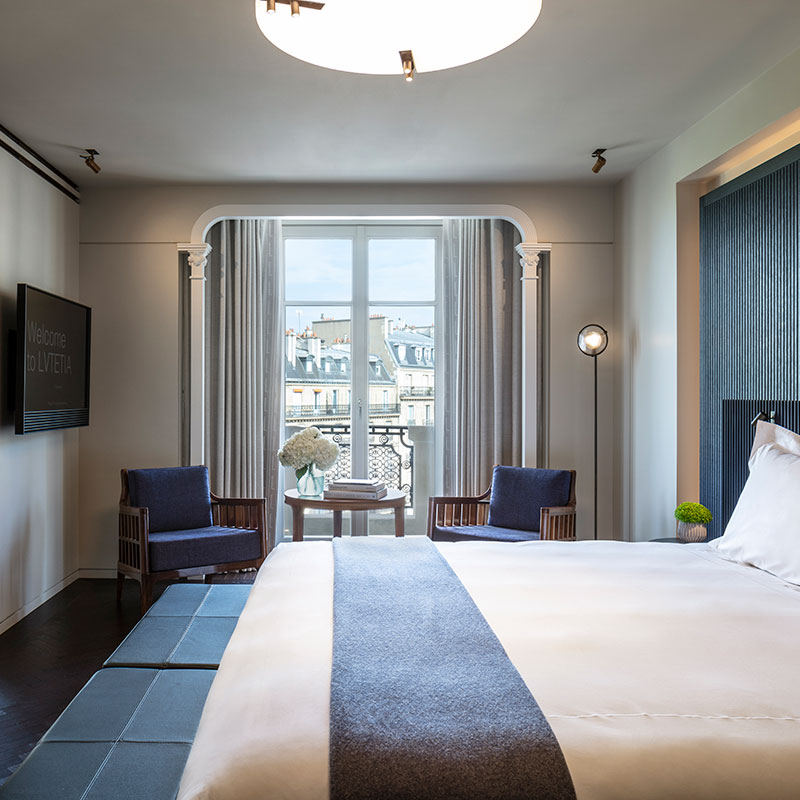 Eiffel View Deluxe Balcony Room