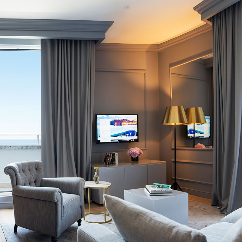 Villa Odak suite sea view french balcony