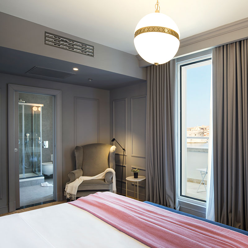 Villa Odak suite sea view french balcony