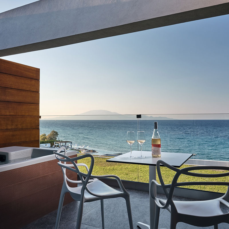 SPA SUITE SEA VIEW OUTDOOR JACUZZI