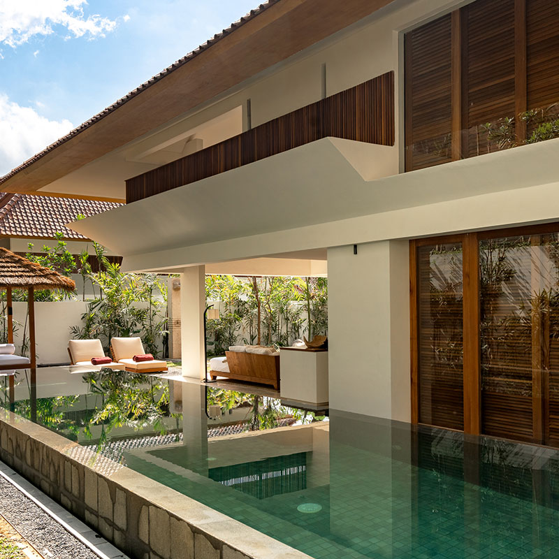 Double bedroom pool Villa