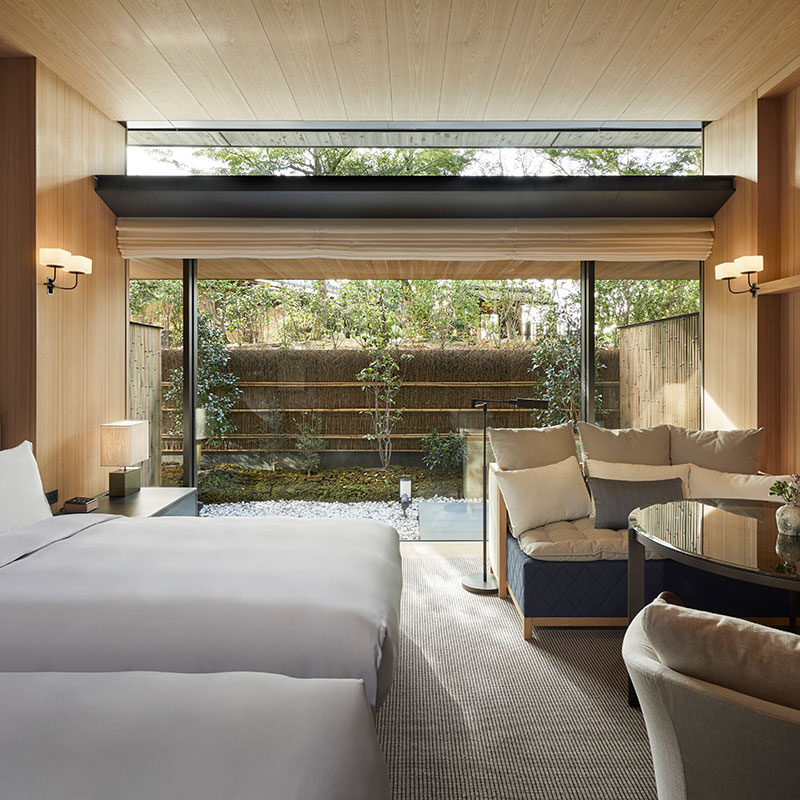 2 Twin Beds Garden Terrace