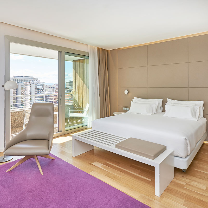 Premium Double or Twin w/View & Terrace