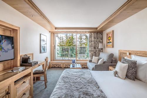 Room Saulire Mountain view 